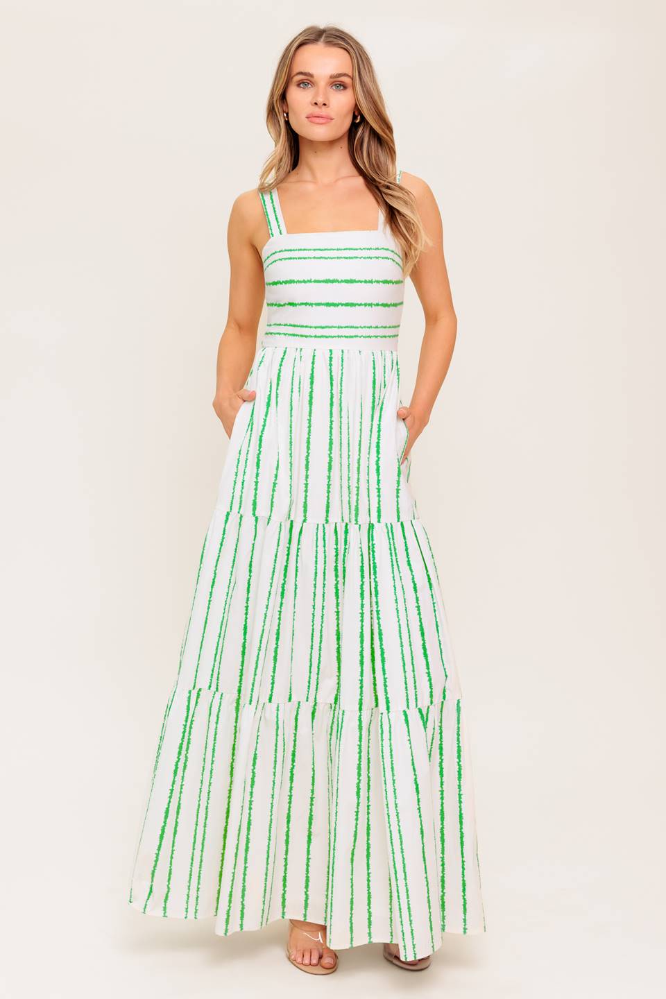 WILDFLOWER WALTZ  WOVEN MAXI DRESS Flying Tomato